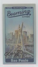 2020 Topps Allen & Ginter Chrome Mini Booming Cities Sao Paulo Brazil #BCC-9 4pn