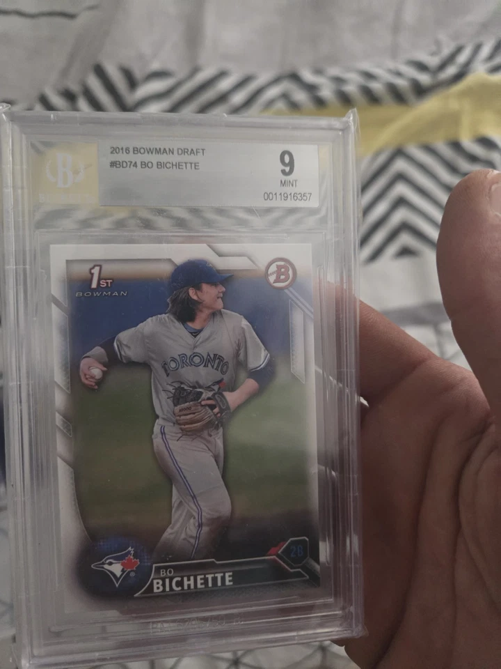 Bowman 2016 Bowman Draft Bo Bichette #BD74 1st Bowman Noté Toronto Blue Jays 9 - Photo 1/2