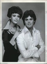 1977 Press Photo Donny and Marie Osmond of "Donny  Marie" variety series on ABC