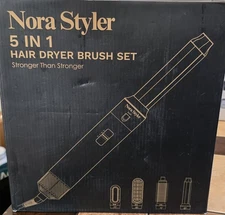 Nora Styler 5-in-1 Multistyler Pro, Hot Air  for Curling, Straightening White