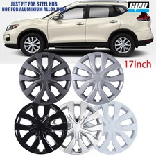 17 Set Of 4 Snap On Full Hubcaps For 2014-2020 Nissan Rogue R17 Wheel Covers