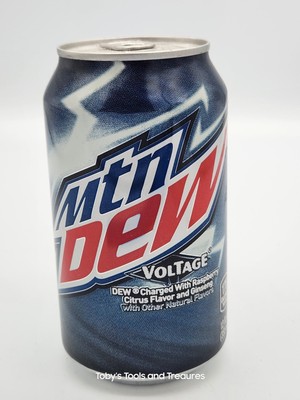 2021 Mountain Dew Can Mtn Dew Can Voltage Full 12oz Can Mtn Dew PepsiCo 
