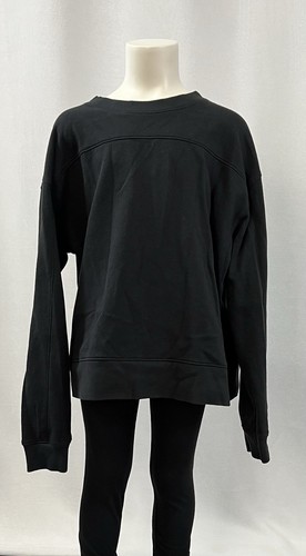 Athletic Works Fleece Sweatshirt Black Size XL (14-16) - Picture 1 of 3