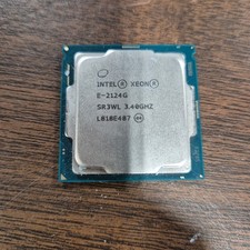 Intel Xeon E-2124G Processor 3.4GHz, 4 Core, Socket LGA 1151 - BX80684E2124G