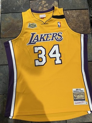 Mitchell & Ness Lakers Shaquille O'Neal Authentic #34 Finals
