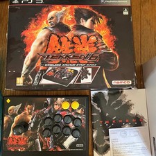 PS3 - Stick Arcade HORI sans fil Tekken 6 : matériel neuf, non utilisé + Artbook
