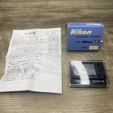 Nikon Focusing Screen FOR FE ( TYPE K ) MADE IN JAPAN