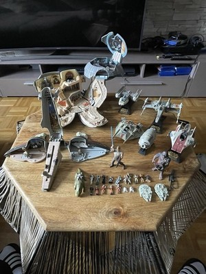   Star Wars GALOOB Konvolut   Death Star & Slave I   Micro Machines  