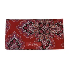 Vera Bradley FRANKLY SCARLET Checkbook Cover Retired 2008