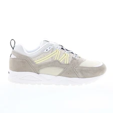 Karhu Fusion 2.0 F804124 Mens Gray Suede Lace Up Lifestyle Sneakers Shoes