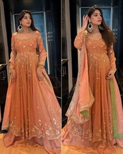 Bollywood Anarkali Gown Indian Pakistani ReadyMade Dress Wedding Salwar Kameez