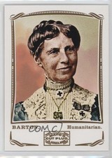 2009 Topps Mayo Clara Barton #144 0bt4