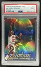 1996-97 Fleer Flair Showcase Michael Jordan Row 2 Style #23 Bulls PSA 9