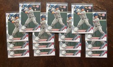 (15)Shea Langeliers 2019 Bowman 1st paper Base lot Braves Athletics RC’s Invest