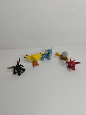 Pokemon Articuno Zapdos Moltres  Tomy ,Action Figure Mini Set of 5 