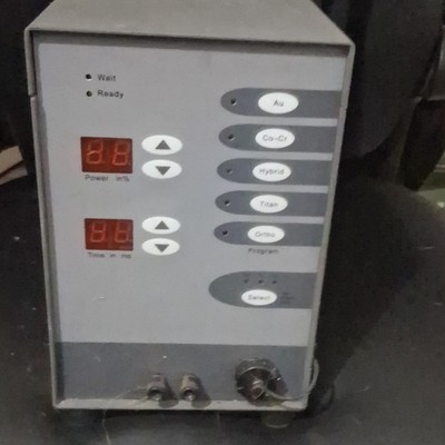 Dental Laboratory Equipment Control Unit with Cables and Connectors