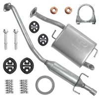 Auspuff SchalldäMpferset FüR Toyota Corolla 9 IX E12 FließHeck 1.4|1.6 2001-2007