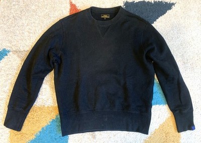 Freemans Sporting Club x Loopwheeler collab crewneck sweater, size S