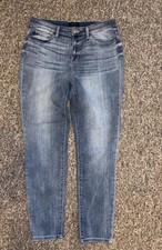 JUDY BLUE Relaxed Fit High Rise Jeans Womens Sz 15/32 Stretch JB82336LT 34x29 y5