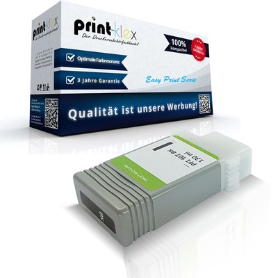 Premium Tintenpatrone für Canon PFI-107 Schwarz Drucker Kit XL-Easy Print Serie