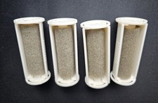 Lot Of 4 Caruso Molecular Replacement Steam Hair Rollers SMALL White