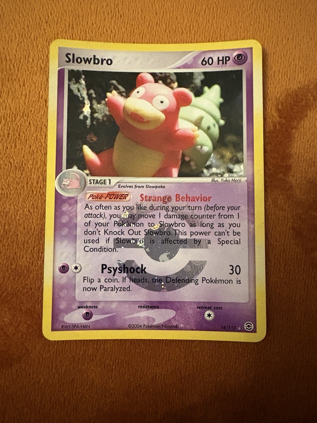Slowbro (reverse holo) 14/112 - EX Fire Red Leaf Green - Pokemon TCG