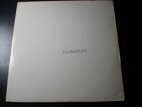 THE BEATLES WHITE ALBUM 2 LP RECORD SET SEBX-11841 WHITE COLOR VINYL