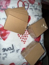 Earring Display Cards, 3.5 x 2.4 Inches Earring Cards Appr 200 Tan