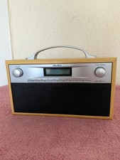 Bush Maple Wooden DAB Radio with Clock & FM  255/8880 Power Supply Lead Working