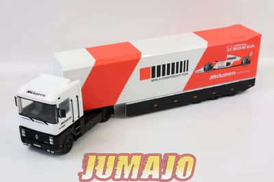 SMI6 Lot A et B SEMI REMORQUE 1/43 Altaya IXO RENAULT AE Magnum Motorhome Cadeau - Photo 1/4