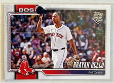 2026 Topps Series One Base Card # 177 Brayan Bello, Boston Red Sox