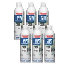 Champion Sprayon Vista Cleer Glass Cleaner. 6-19 oz. Net cans.