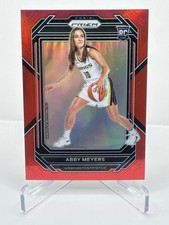 ABBY MEYERS 2023 Panini Prizm WNBA Prizms Red #143 #d/199 RC Rookie Card Mystics