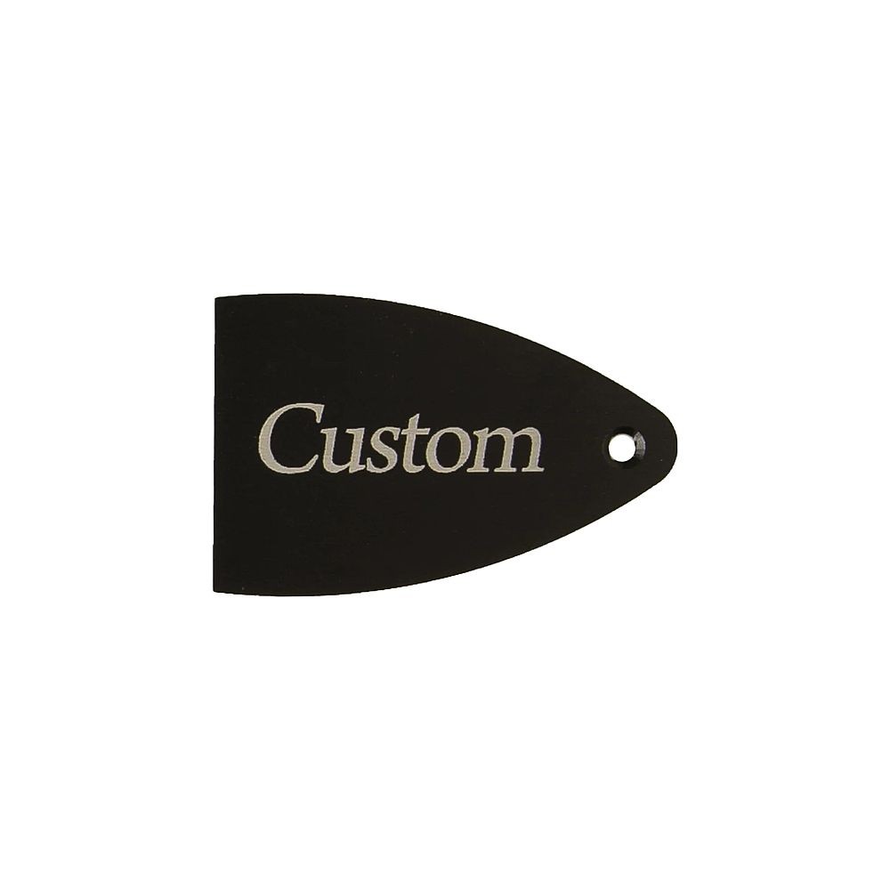 PRS Custom Anodised Aluminium Truss Rod Cover (Black)