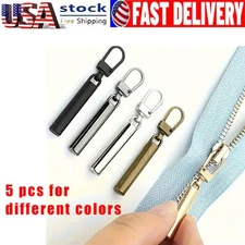 5Pcs Universal Detachable Zipper Pulls Replacement Heads for Luggage Bags
