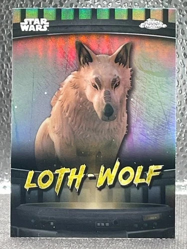 2025 Topps Chrome Star Wars Hyperspace LOTH-WOLF Insert No. BIG-10!