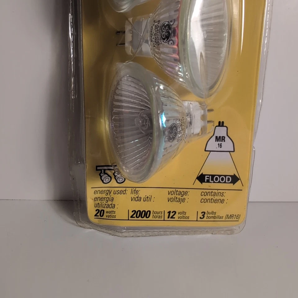 NEW GE 85289 20 Watt Floodlight Light Bulbs Track & Recessed Pack Of 3 - Image 2 of 4