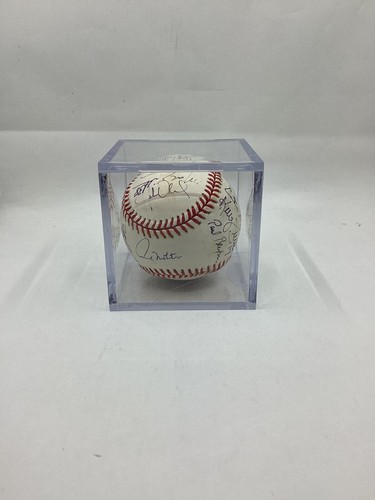 Joe Carter, Roberto Alomar, Paul Molitor, John Olerud +13 Autographs w/ KSA LOA - Bild 4 von 5