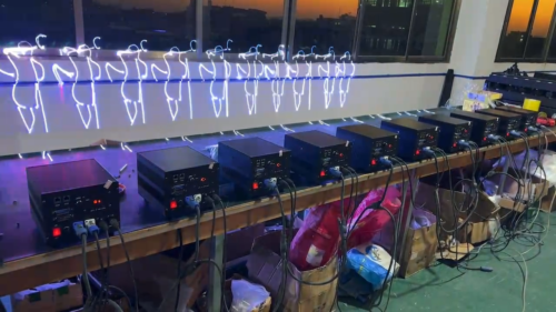 3W RGB full color laser beam light project with ilda connect 3d animation laser - Video 1 of 1