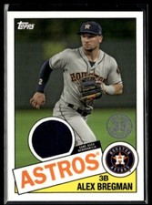 2020 Topps 1985 35th Anniversary Relics Black Alex Bregman #85R-AB