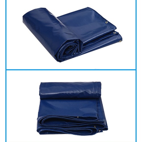 Waterproof Anti-UV Tarpaulin Tarp Canvas Heavy Duty Camping Poly Tarps Cover - Picture 5 of 6
