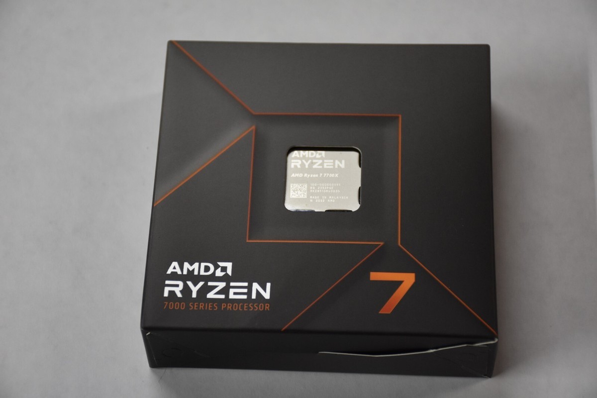 AMD Ryzen 7 7700x Processor (5.4 GHz, 8 Cores, LGA 1718 AMD Ryzen 7 7700x Processor (5.4 GHz, 8 Cores, LGA 1718