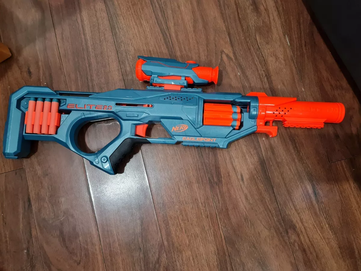 NERF Elite 2.0 Eaglepoint RD-8 Blaster from Hasbro Review! 