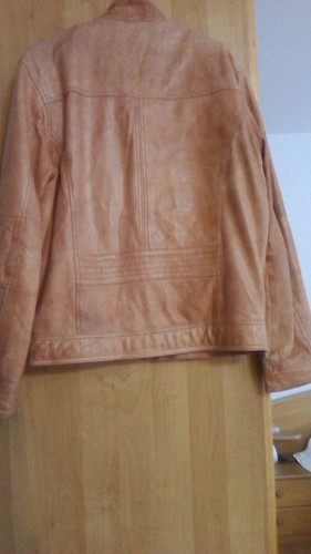 herren echt lederjacke hell Braun. Herbst und Früchling Sehr schön Modern, elega - Bild 7 von 7