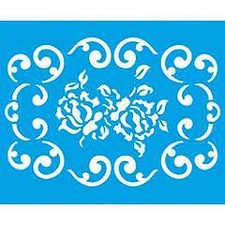 Abstract 6 3/4 x 8 1/4 in : Diy Reusable Laser Stencils 17x21cm Durable Airbrush