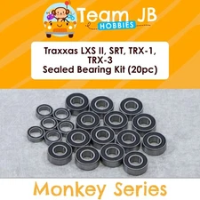 Traxxas LXS II, SRT, TRX-1, TRX-3 - 20 Pcs Rubber Sealed Bearings Kit