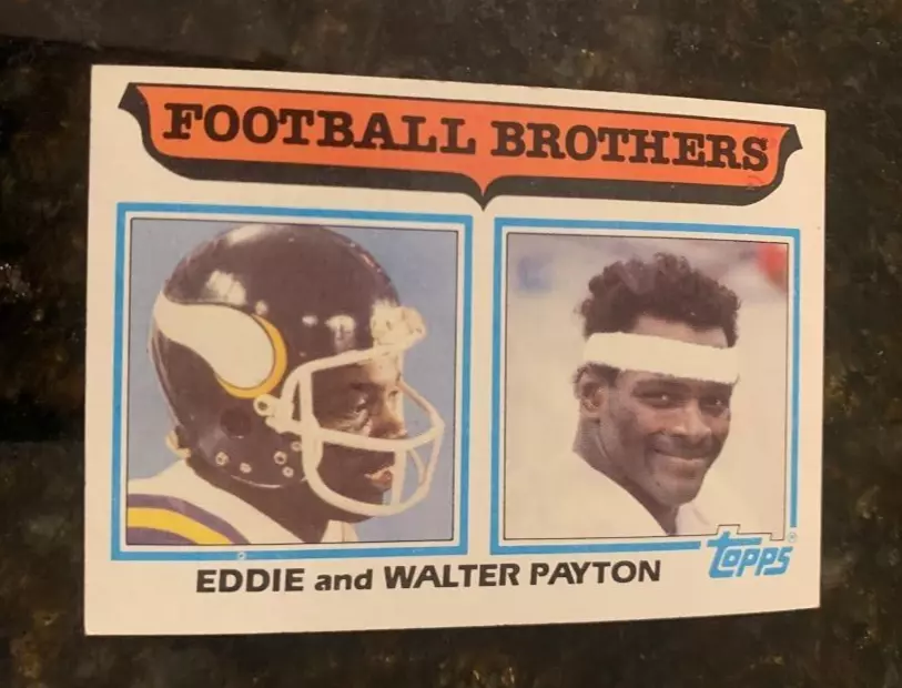 Eddie Payton trading card