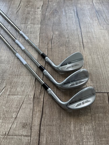 Titleist Vokey SM10 Tour Chrome Wedge Set 50.12F 54.14F 58.14K - BV Wedge Flex - Picture 9 of 12