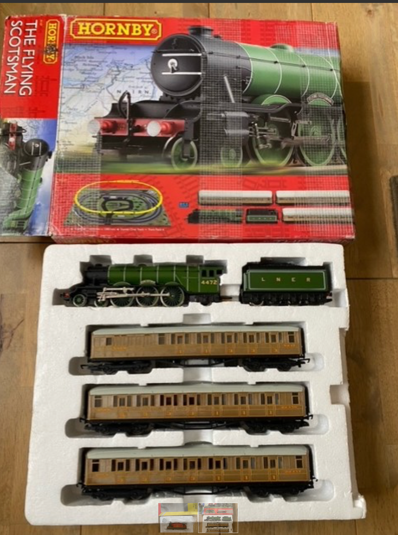 Hornby R1039 Flying Scotsman Train Set 00 Gauge. eBay