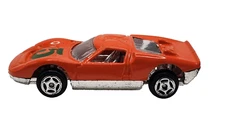 Vintage Summer Marz Karz Ford GT-40 Orange Diecast